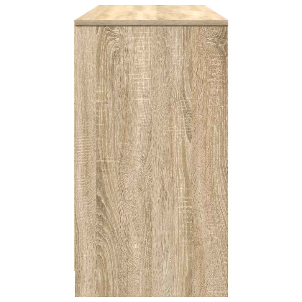 vidaXL Biurko Sonoma Oak 120x42x76 cm Drewno klejone