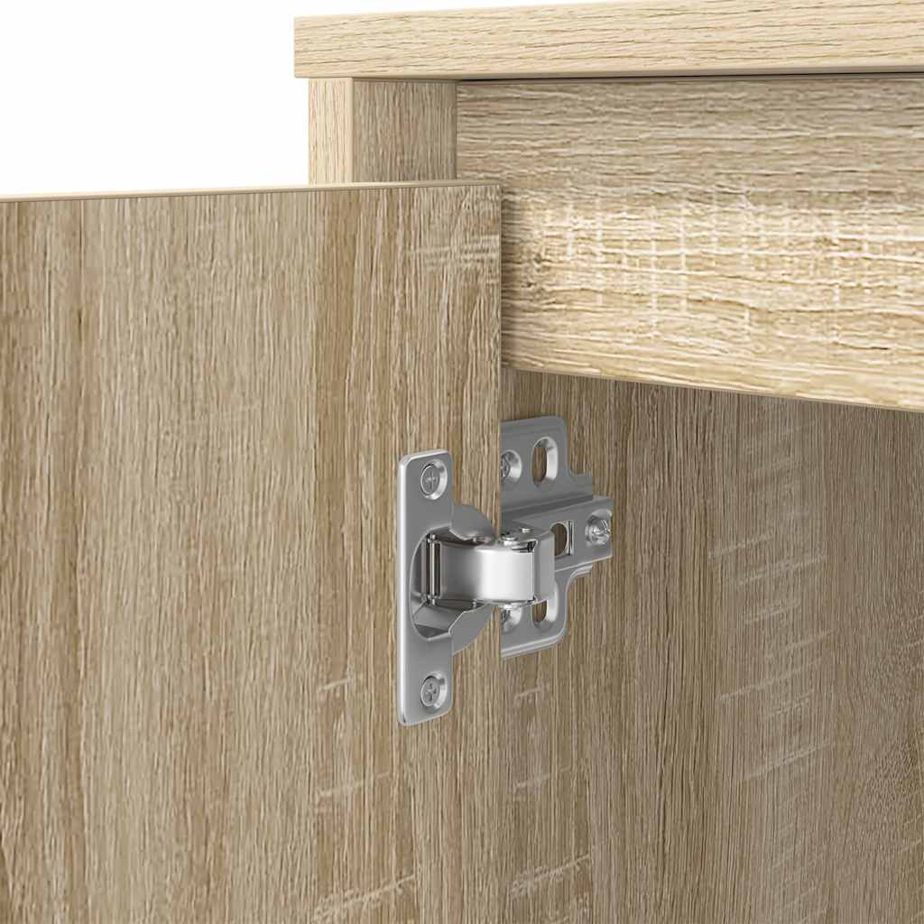 vidaXL Biurko Sonoma Oak 120x42x76 cm Drewno klejone
