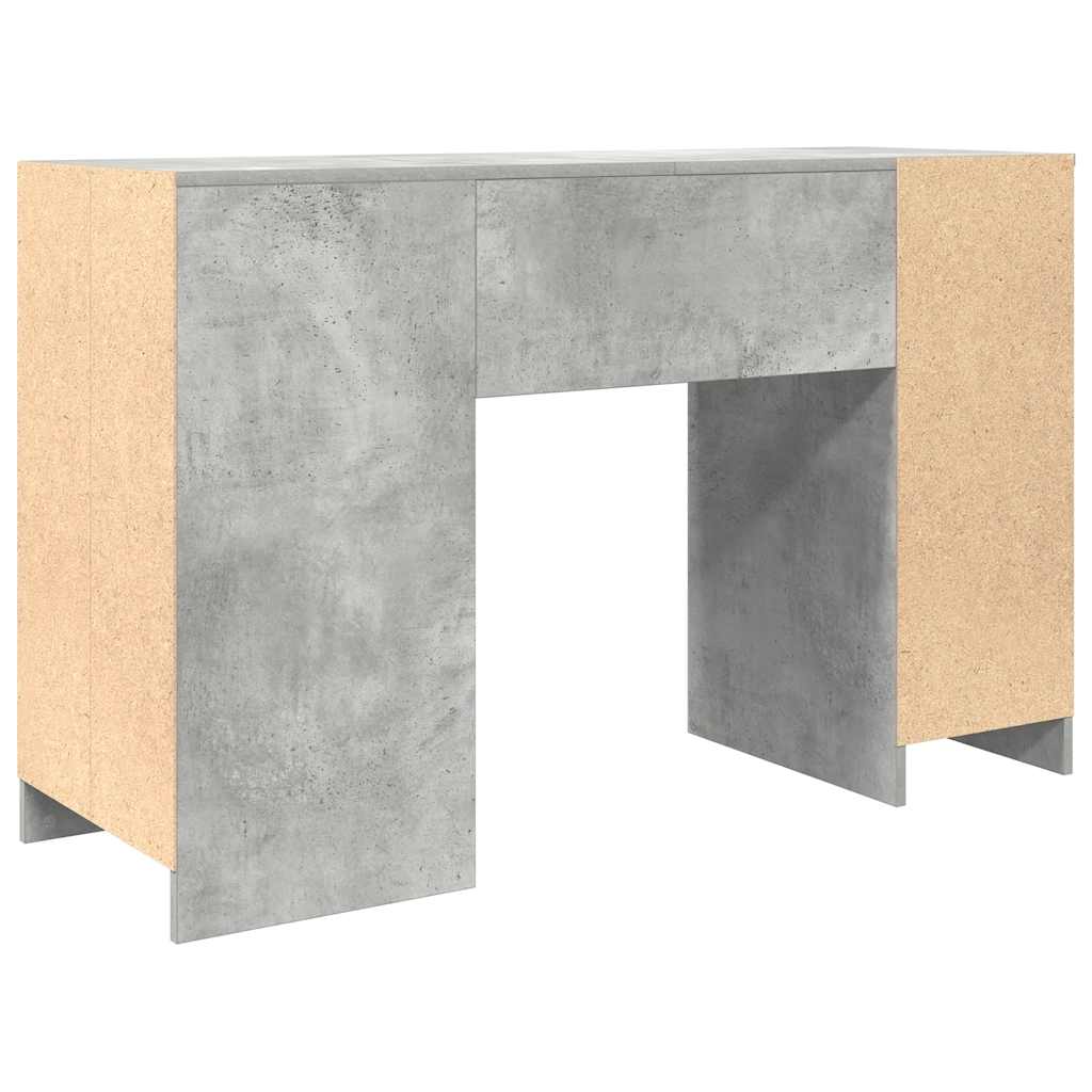 vidaXL Biurko Beton Szary 120x42x76 cm Drewno klejone