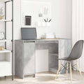 vidaXL Biurko Beton Szary 120x42x76 cm Drewno klejone