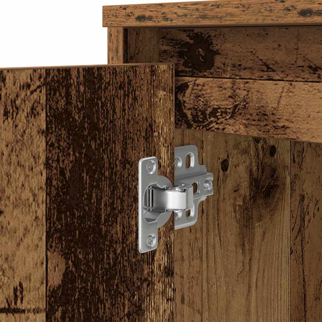 vidaXL Biurko Stare drewno 120x42x76 cm Drewno klejone