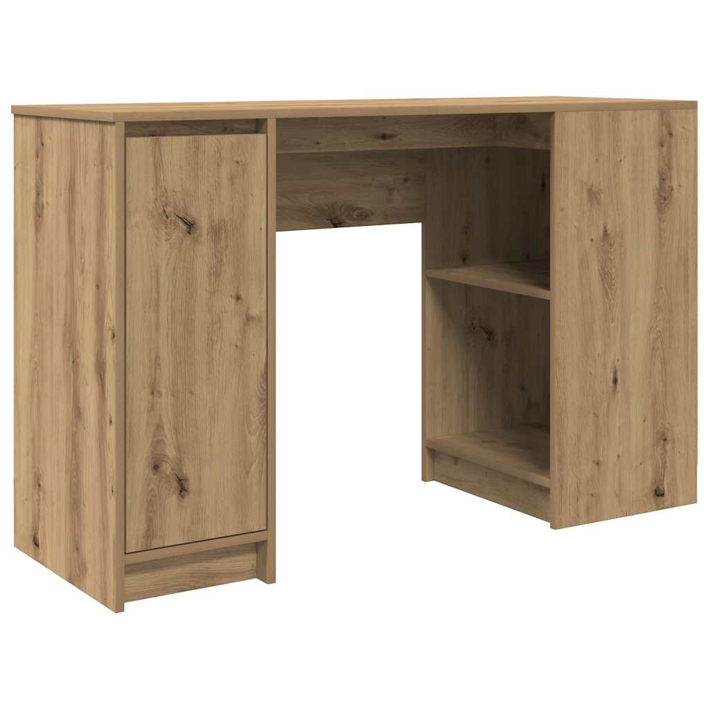 vidaXL Biurko Artisan Dąb 120x42x76 cm Drewno klejone