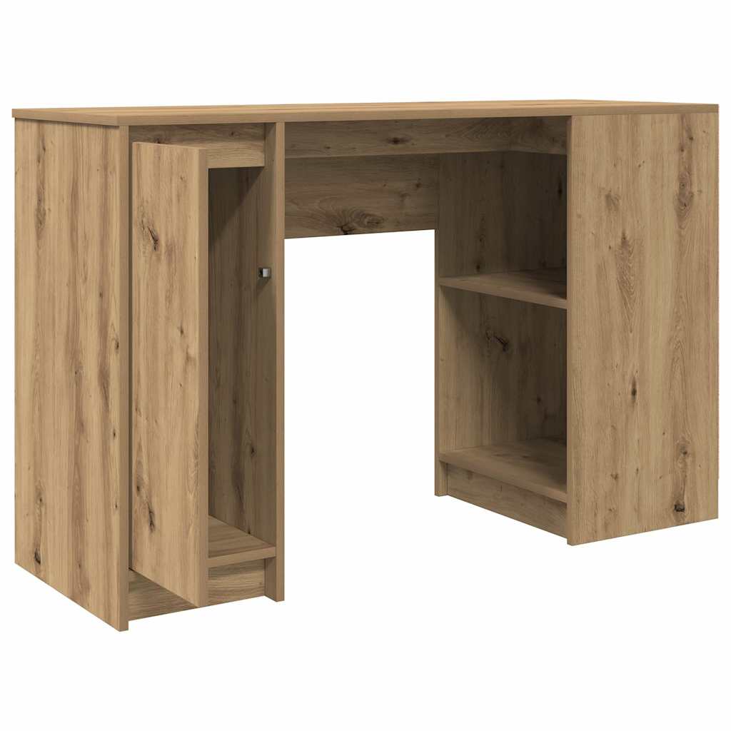 vidaXL Biurko Artisan Dąb 120x42x76 cm Drewno klejone