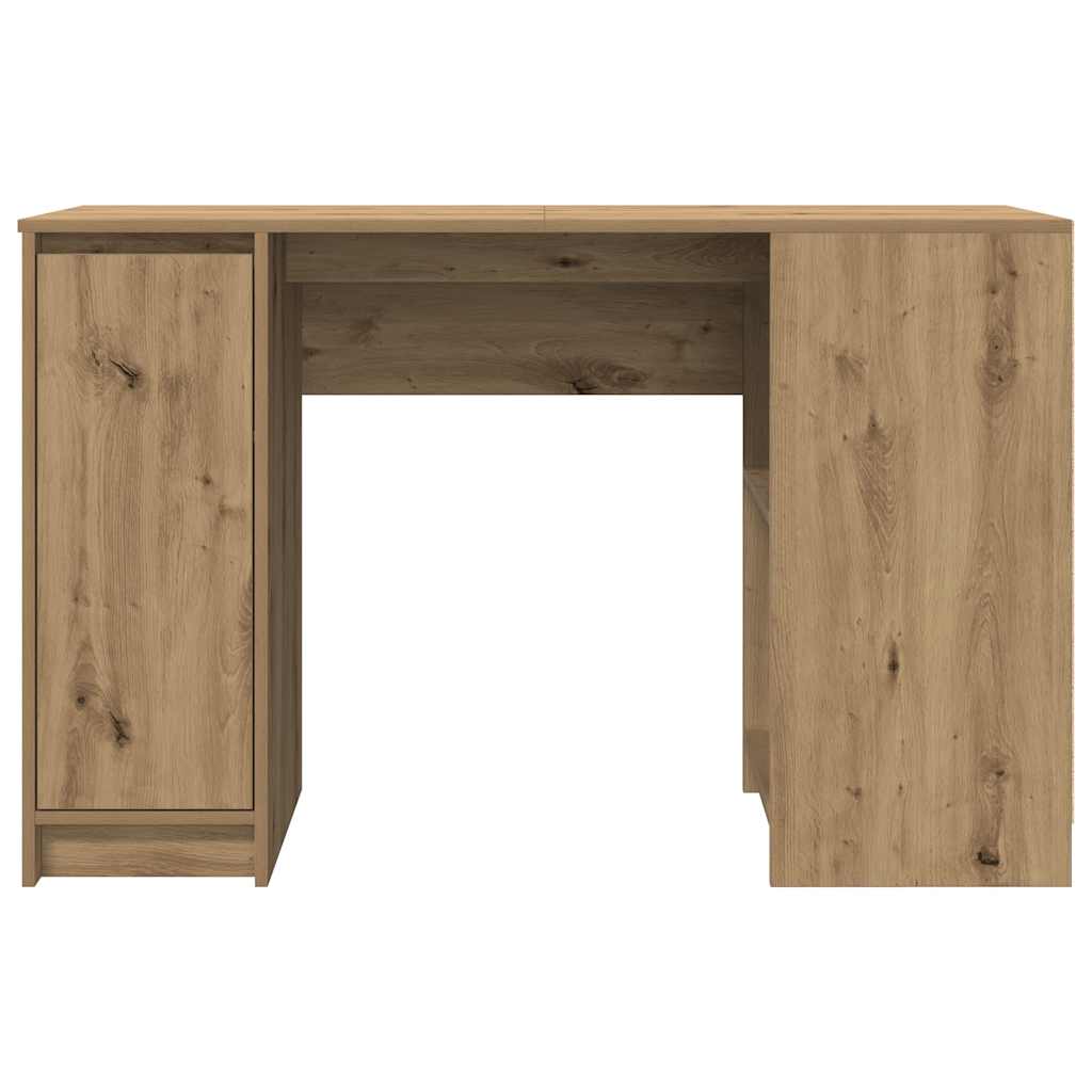 vidaXL Biurko Artisan Dąb 120x42x76 cm Drewno klejone