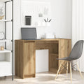 vidaXL Biurko Artisan Dąb 120x42x76 cm Drewno klejone