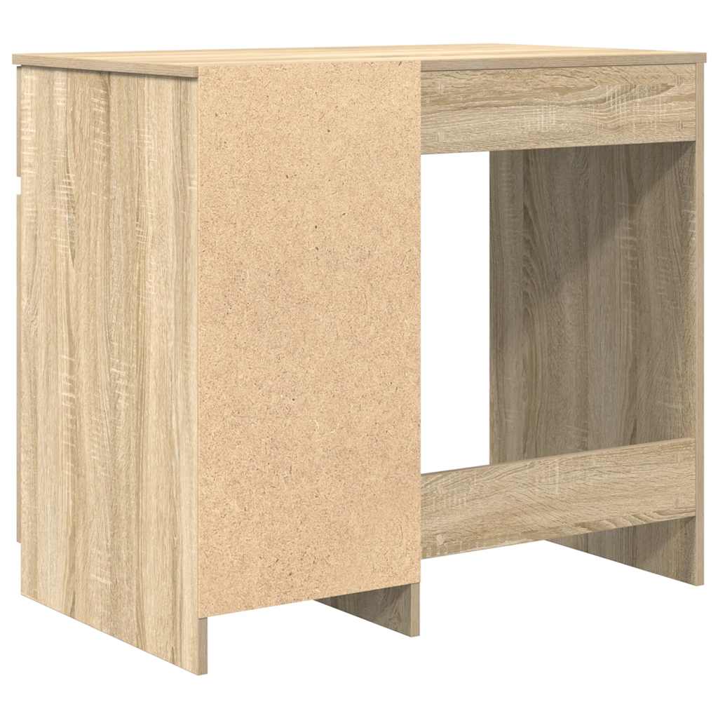 vidaXL Biurko Sonoma Oak 86x49x76 cm Drewno klejone