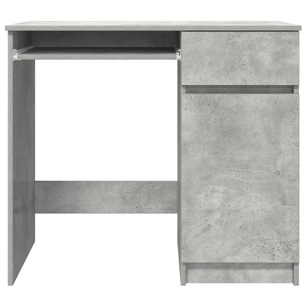 vidaXL Biurko Beton Szary 86x49x76 cm Drewno klejone