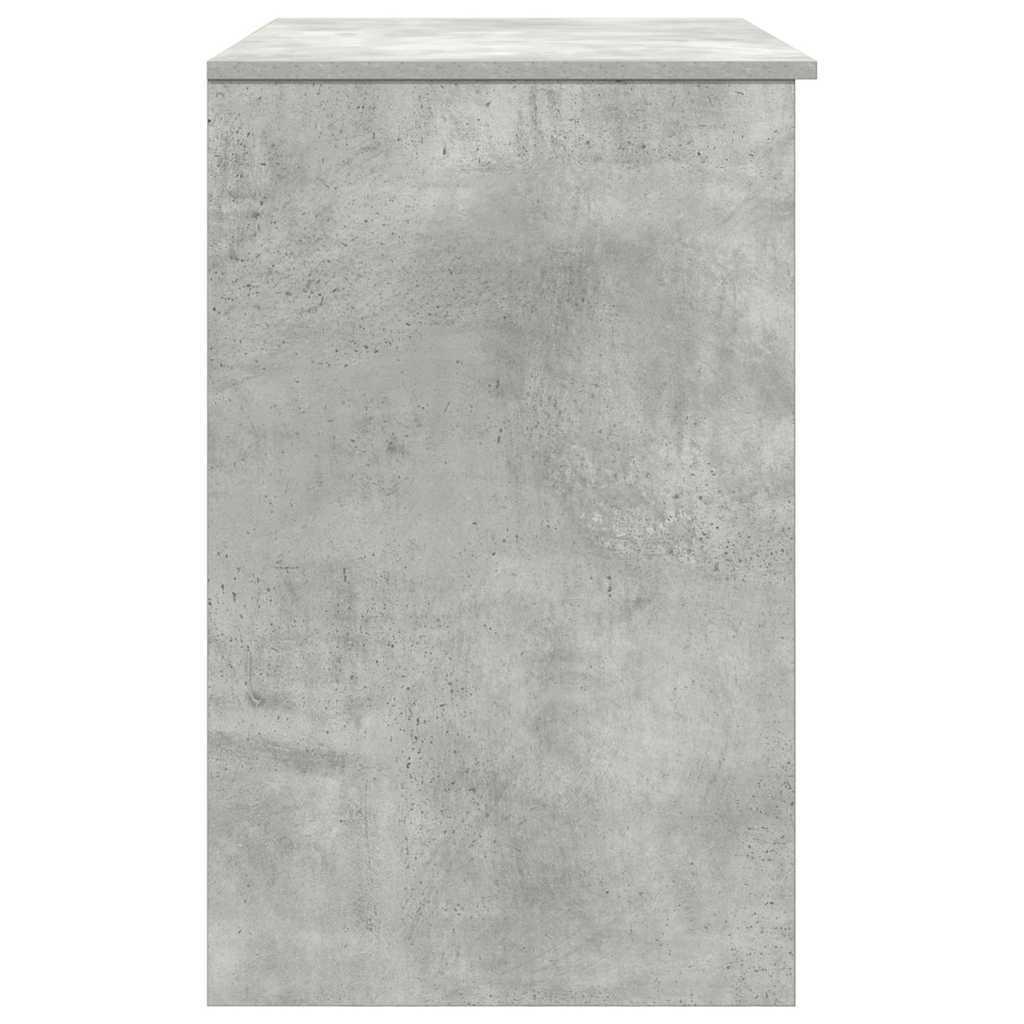vidaXL Biurko Beton Szary 86x49x76 cm Drewno klejone