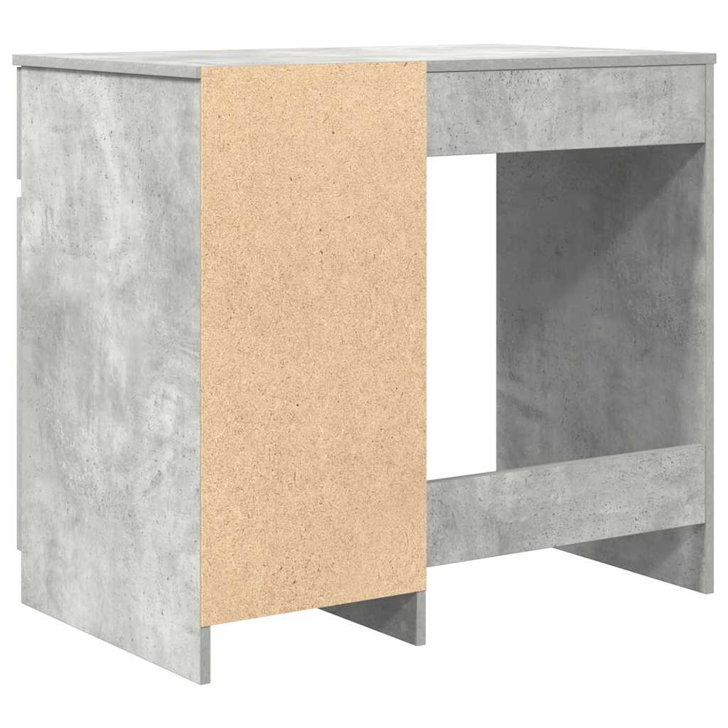 vidaXL Biurko Beton Szary 86x49x76 cm Drewno klejone