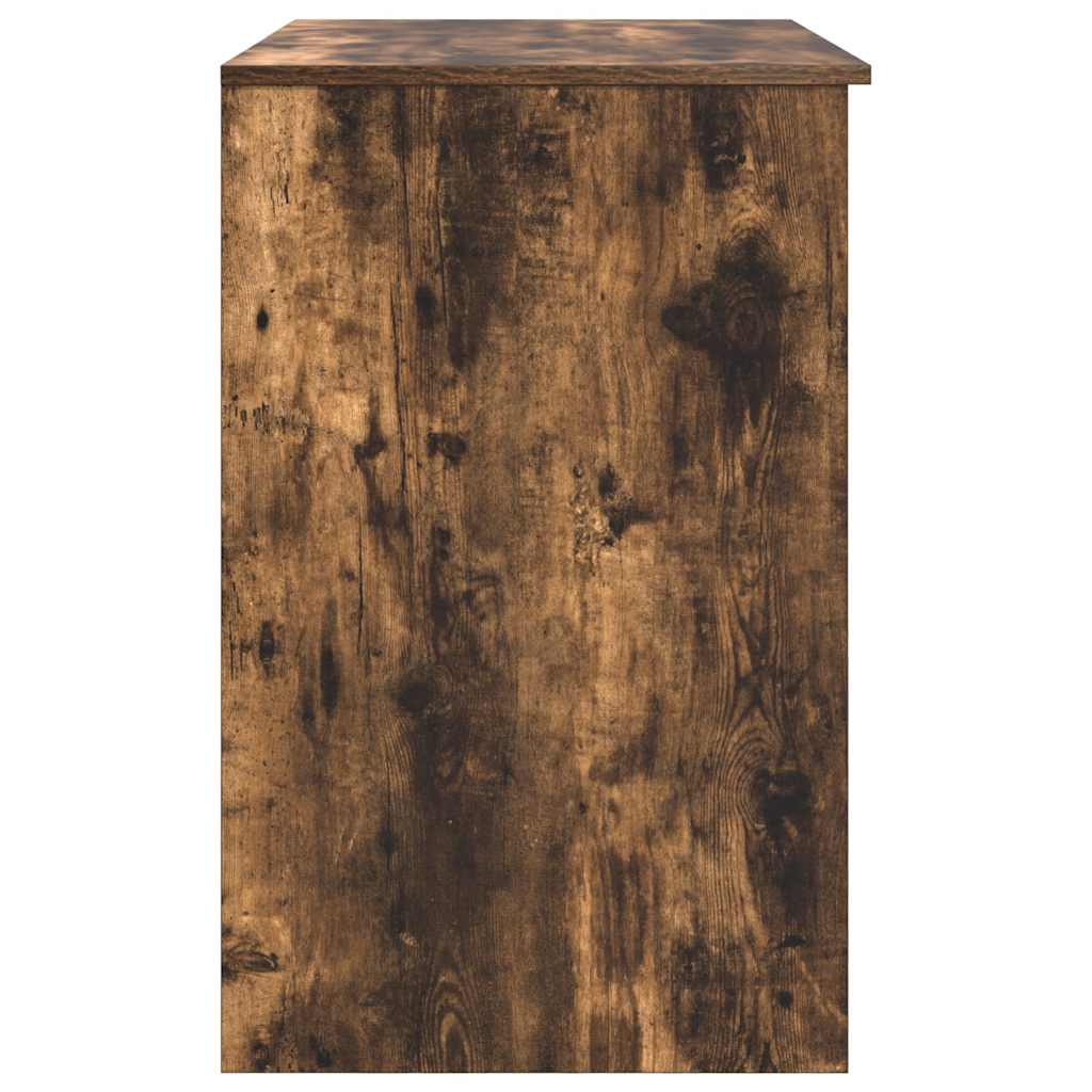 vidaXL Biurko Dąb wędzony 86x49x76 cm Drewno klejone