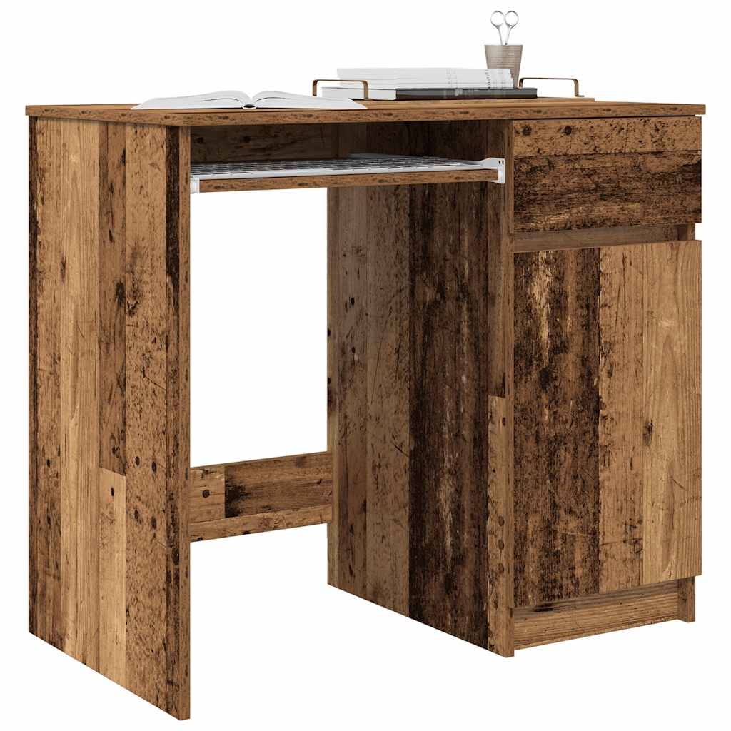 vidaXL Biurko Stare drewno 86x49x76 cm Drewno klejone