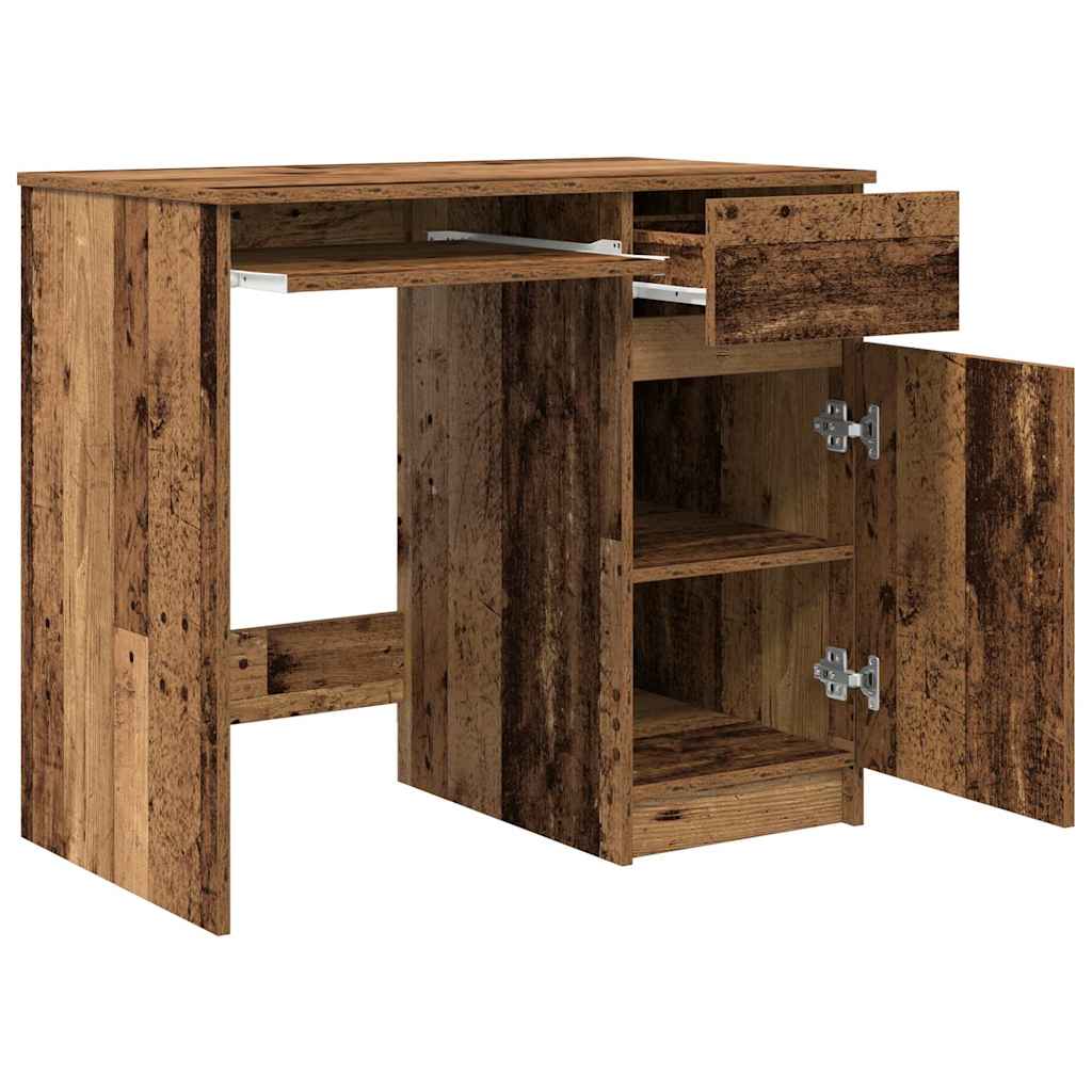 vidaXL Biurko Stare drewno 86x49x76 cm Drewno klejone