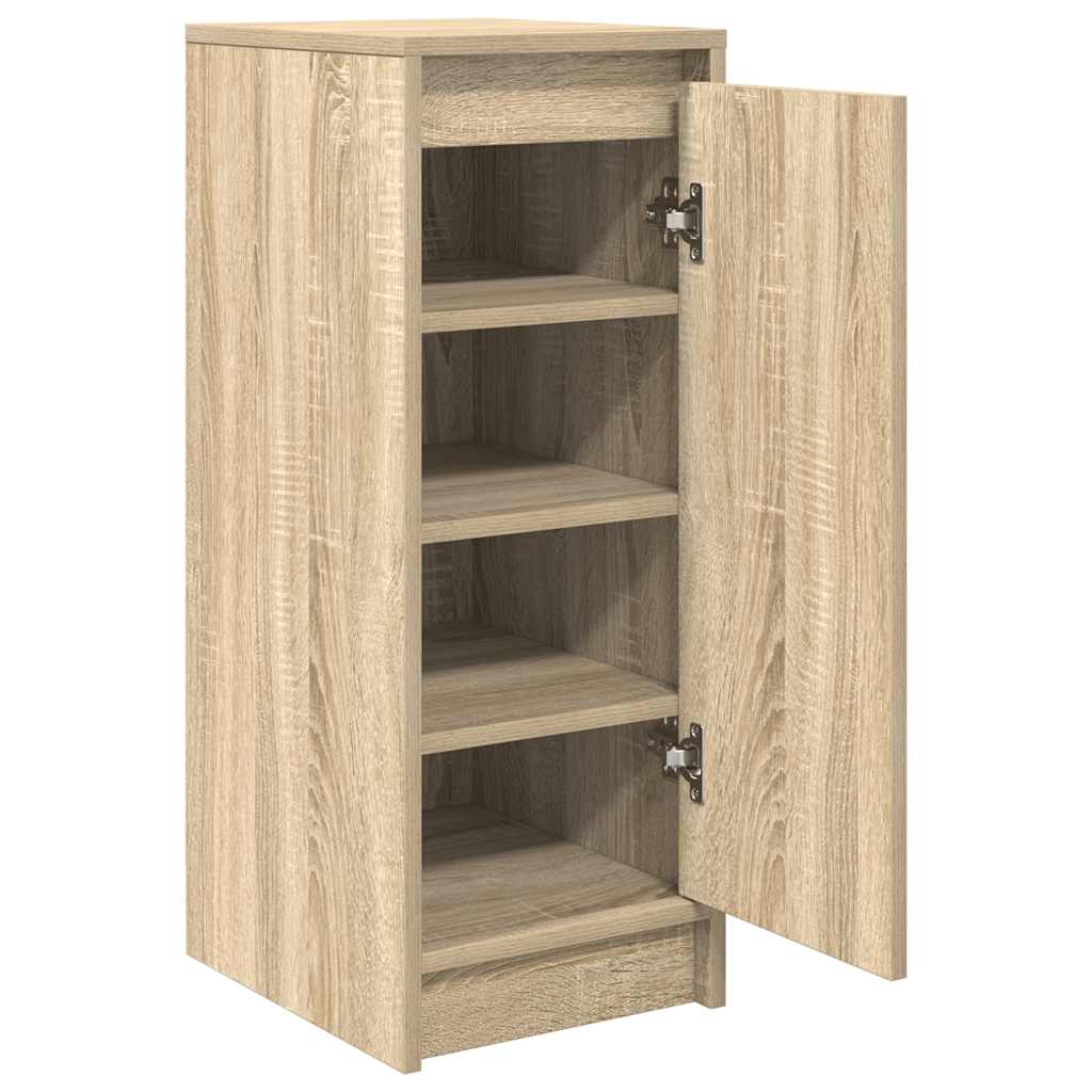 vidaXL Szafka na buty Sonoma Oak 29,5x34x76 cm Drewno klejone