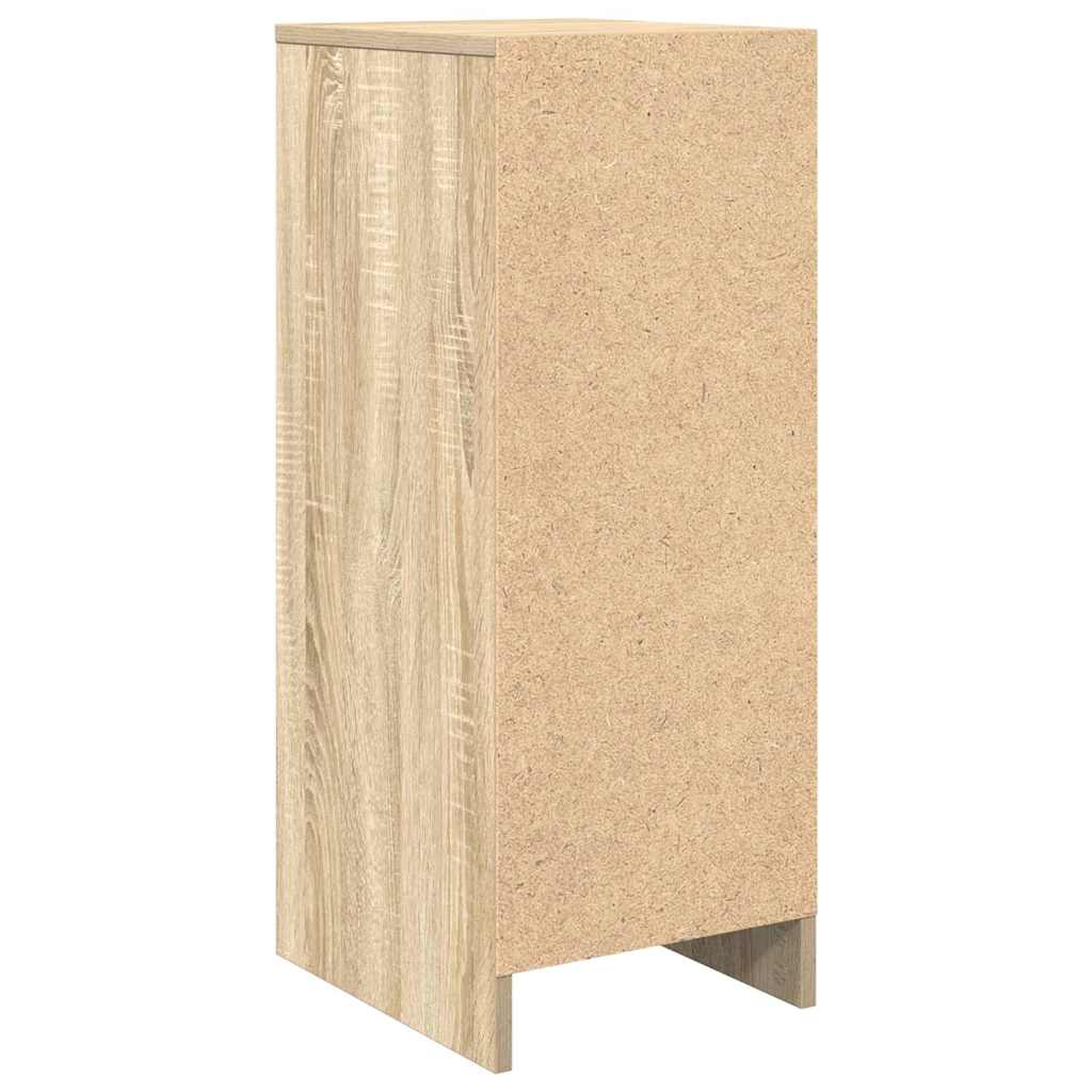 vidaXL Szafka na buty Sonoma Oak 29,5x34x76 cm Drewno klejone