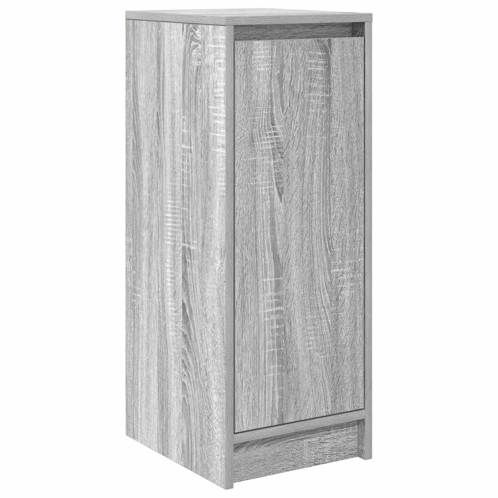 vidaXL Szafka na buty Szara Sonoma 29,5x34x76 cm Drewno klejone
