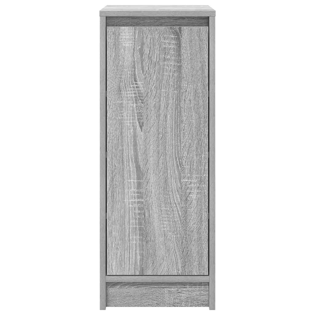 vidaXL Szafka na buty Szara Sonoma 29,5x34x76 cm Drewno klejone
