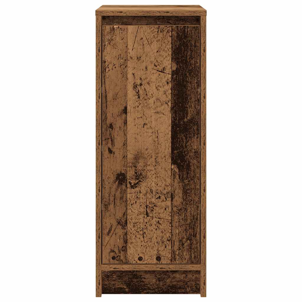 vidaXL Szafka na buty Stare drewno 29,5x34x76 cm Drewno klejone