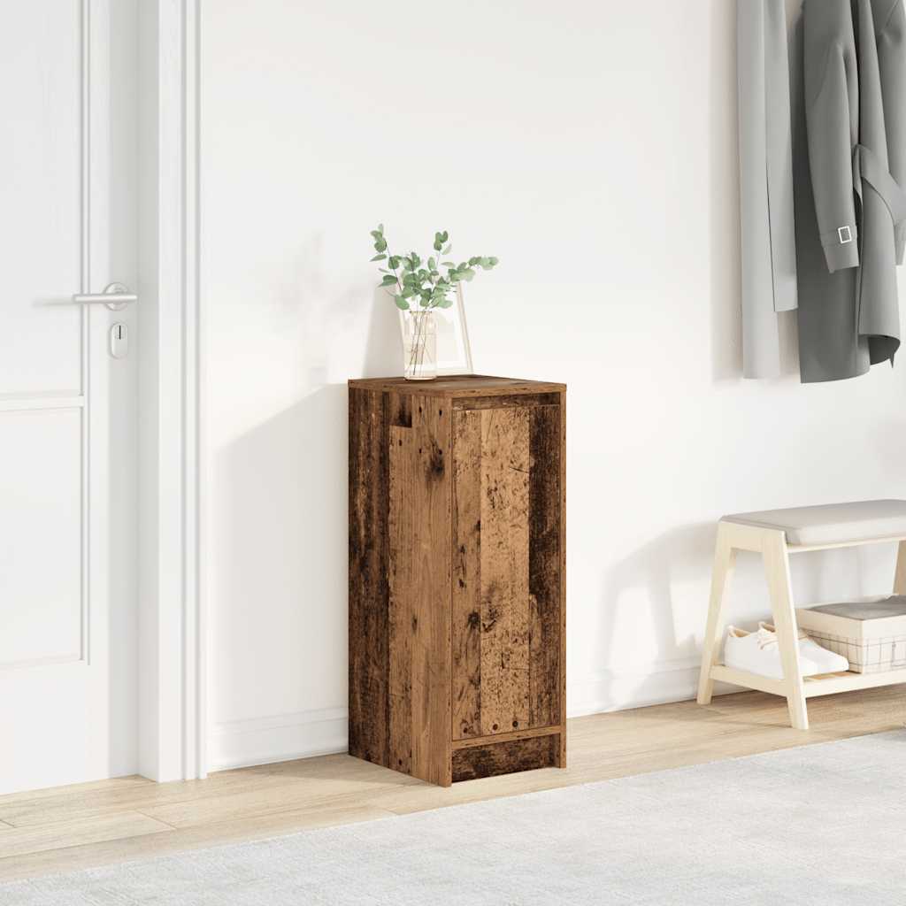 vidaXL Szafka na buty Stare drewno 29,5x34x76 cm Drewno klejone
