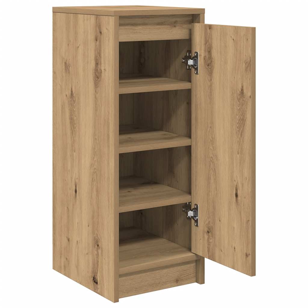 vidaXL Szafka na buty Artisan Oak 29,5x34x76 cm Drewno klejone