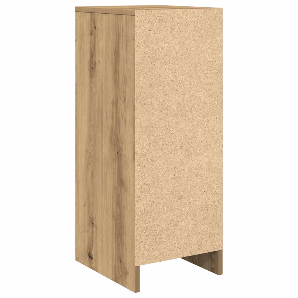 vidaXL Szafka na buty Artisan Oak 29,5x34x76 cm Drewno klejone