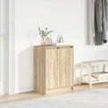 vidaXL Szafka na buty Sonoma Oak 57x34x76 cm Drewno klejone