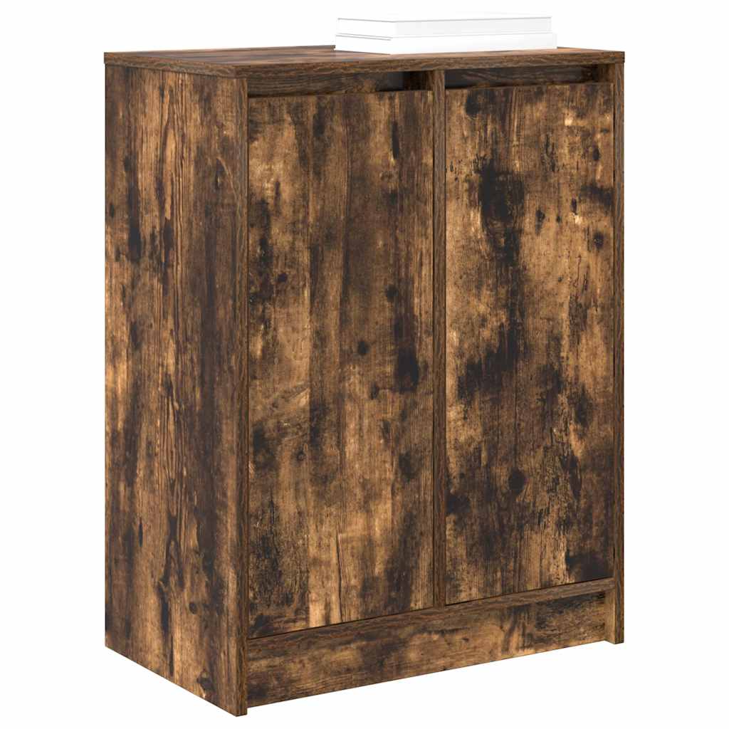 vidaXL Szafka na buty Dąb wędzony 57x34x76 cm Drewno klejone