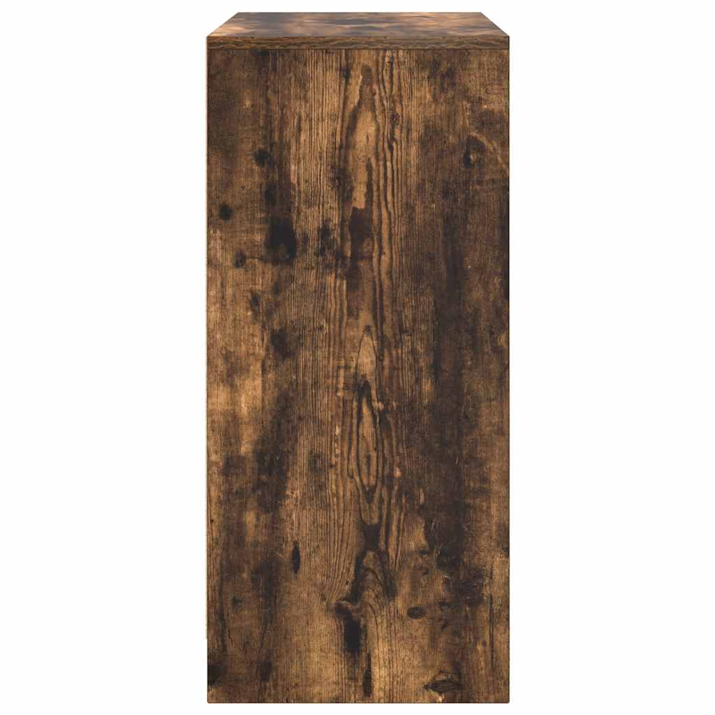 vidaXL Szafka na buty Dąb wędzony 57x34x76 cm Drewno klejone