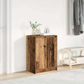 vidaXL Szafka na buty Stare drewno 57x34x76 cm Drewno klejone