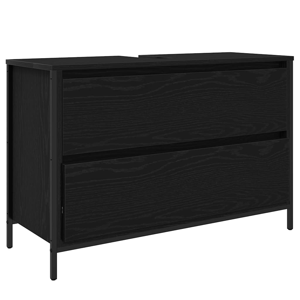 vidaXL Szafka pod umywalkę łazienkową z szufladami 90x34,5x60 cm