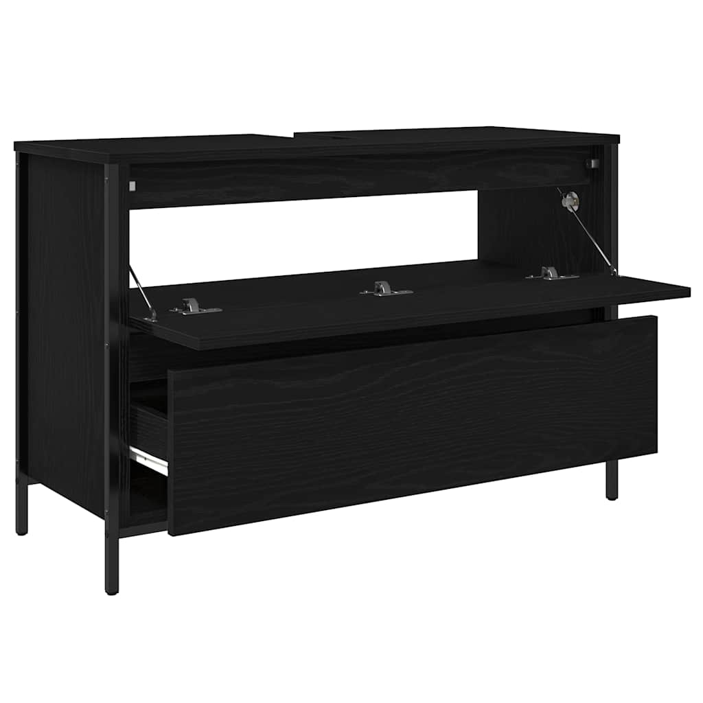 vidaXL Szafka pod umywalkę łazienkową z szufladami 90x34,5x60 cm
