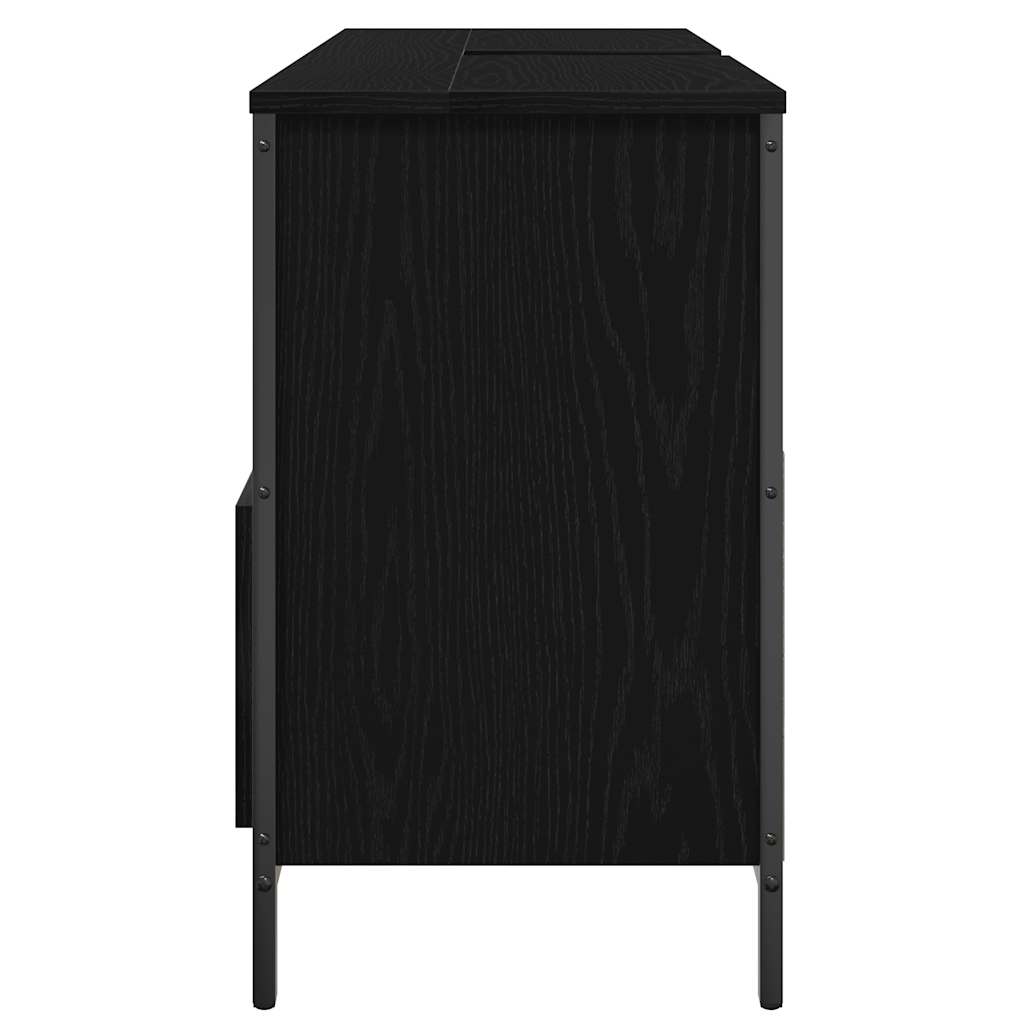 vidaXL Szafka pod umywalkę łazienkową z szufladami 90x34,5x60 cm