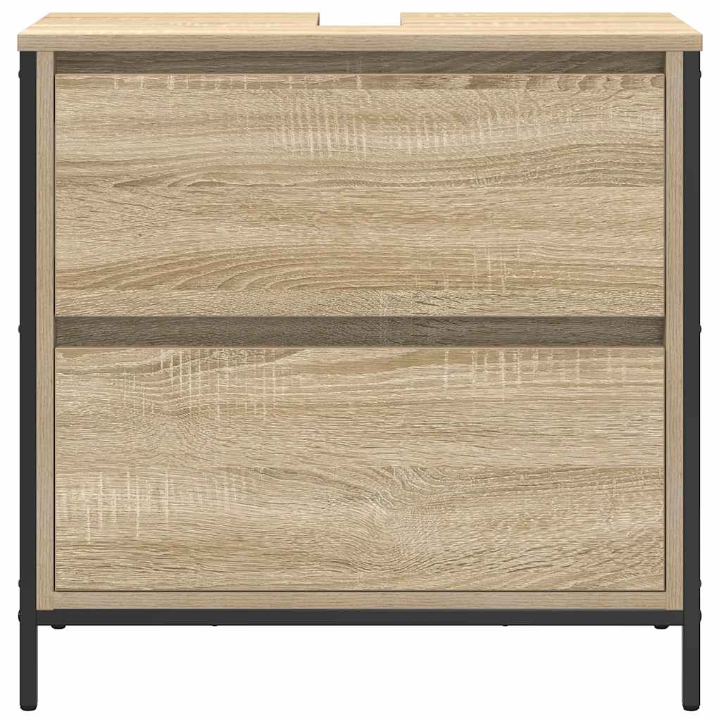 vidaXL Szafka pod umywalkę łazienkową z szufladami 60x34,5x60 cm