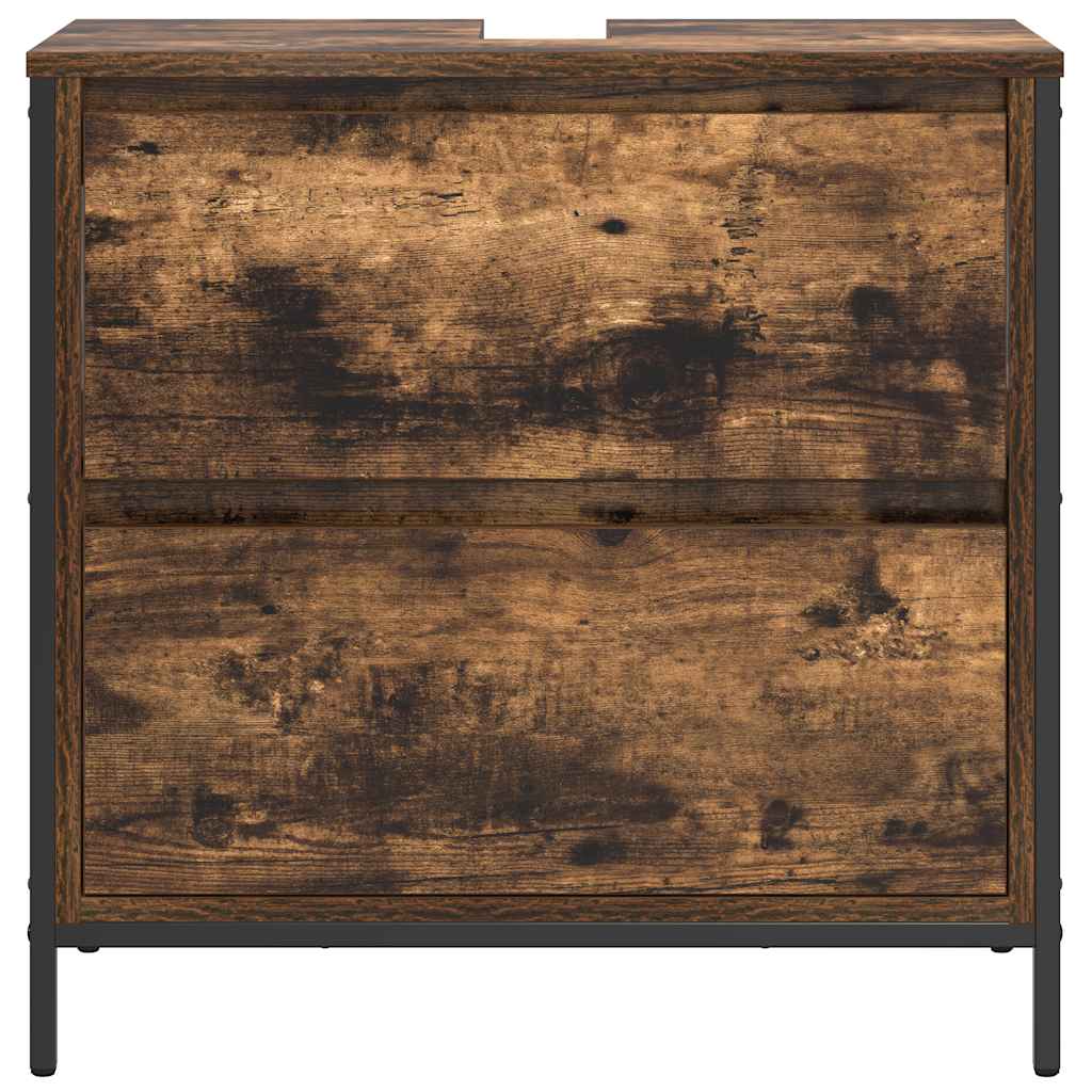 vidaXL Szafka pod umywalkę łazienkową z szufladami 60x34,5x60 cm
