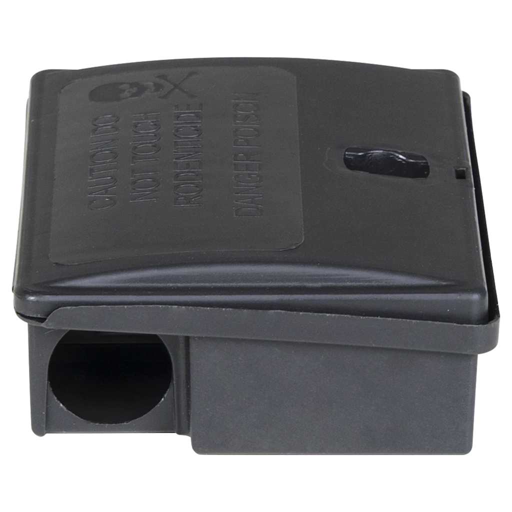 vidaXL Pułapki na myszy 5 szt. Czarne 13x10x4 cm