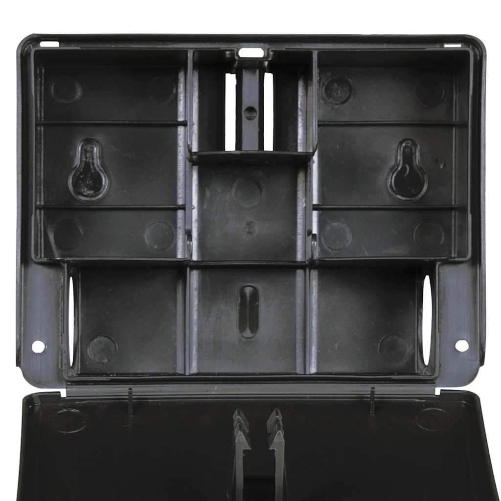 vidaXL Pułapki na myszy 5 szt. Czarne 13x10x4 cm