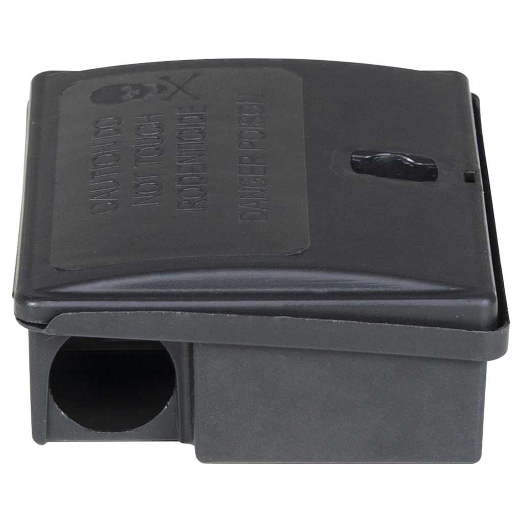 vidaXL Pułapki na myszy 10 szt. Czarne 13x10x4 cm