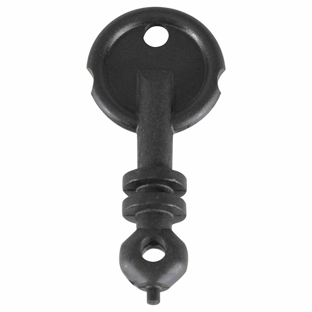 vidaXL Pułapki na myszy 4 szt. Czarne 22x12,5x7,5 cm