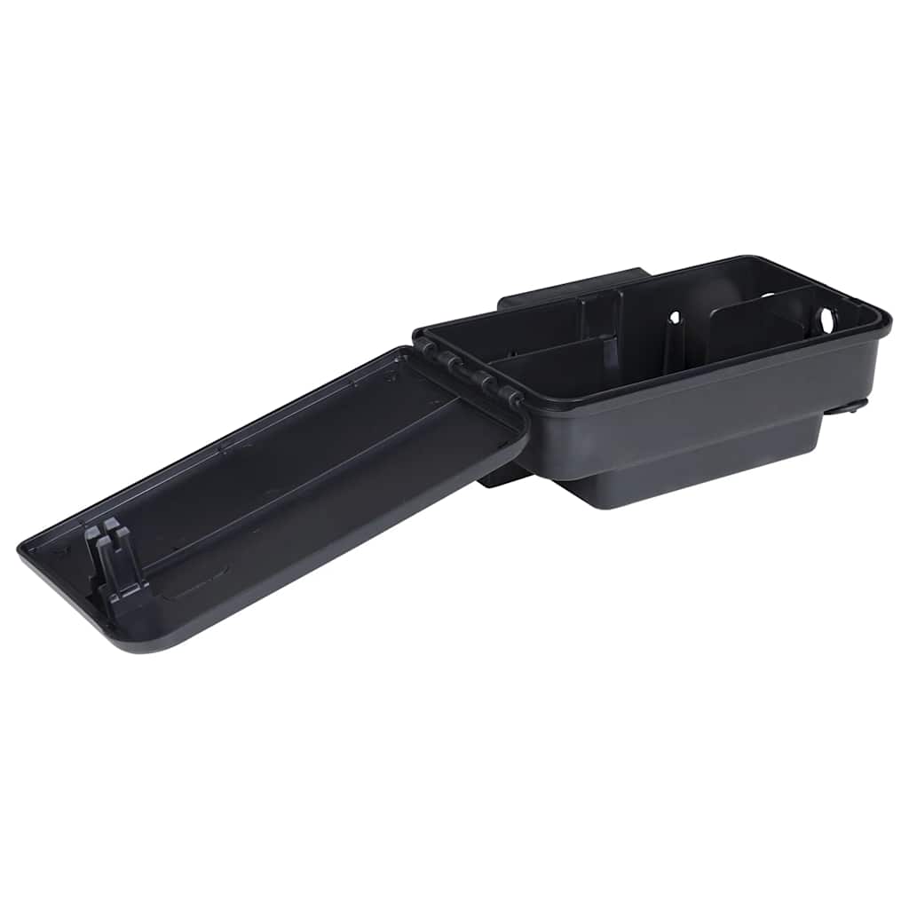 vidaXL Pułapki na myszy 6 szt. Czarne 22x12,5x7,5 cm