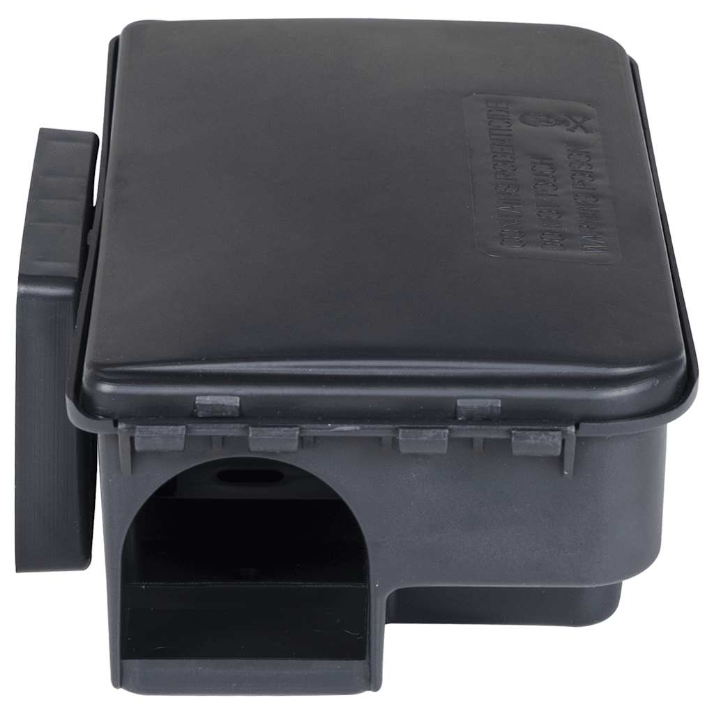 vidaXL Pułapki na myszy 6 szt. Czarne 22x12,5x7,5 cm