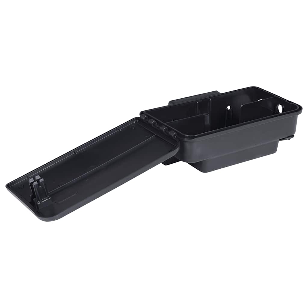 vidaXL Pułapki na myszy 12 szt. Czarne 22x12,5x7,5 cm
