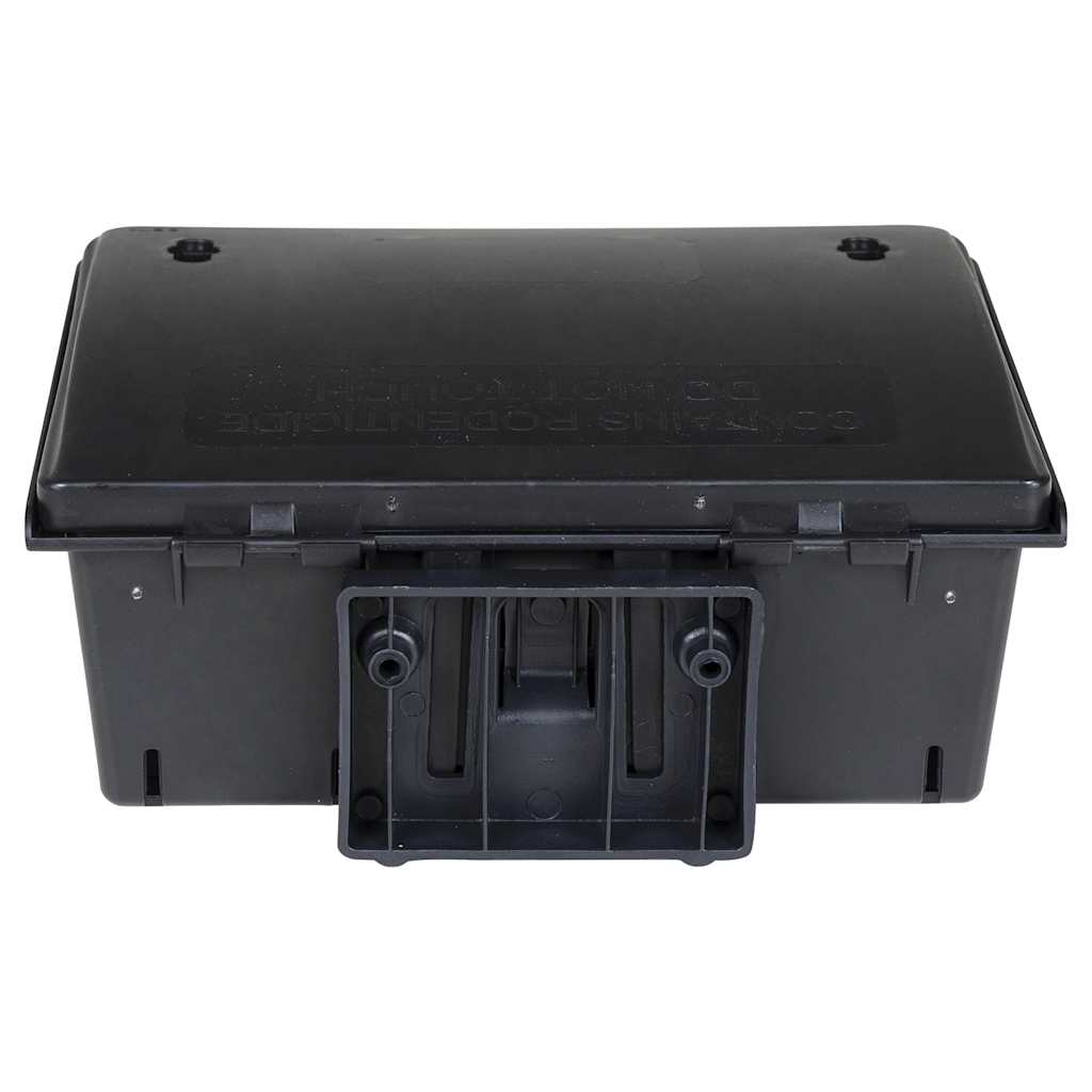 vidaXL Pułapki na myszy 6 szt. Czarne 23x19x9,5 cm