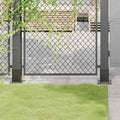 vidaXL Podstawy słupków kwadratowe 12 szt. Antracyt 81x81 mm