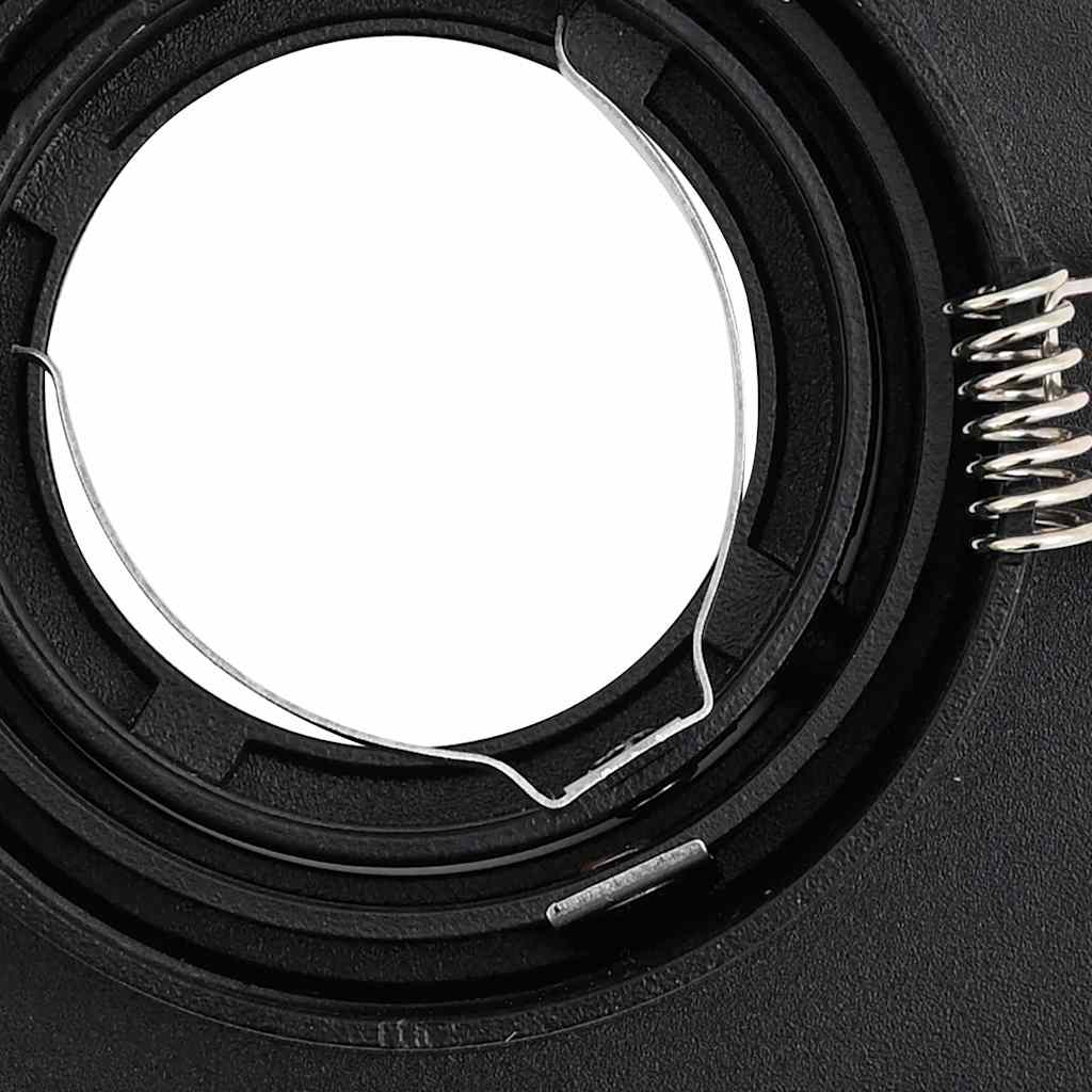vidaXL Reflektor 24 pcs Czarny 9 x 9 x 2 cm Aluminium