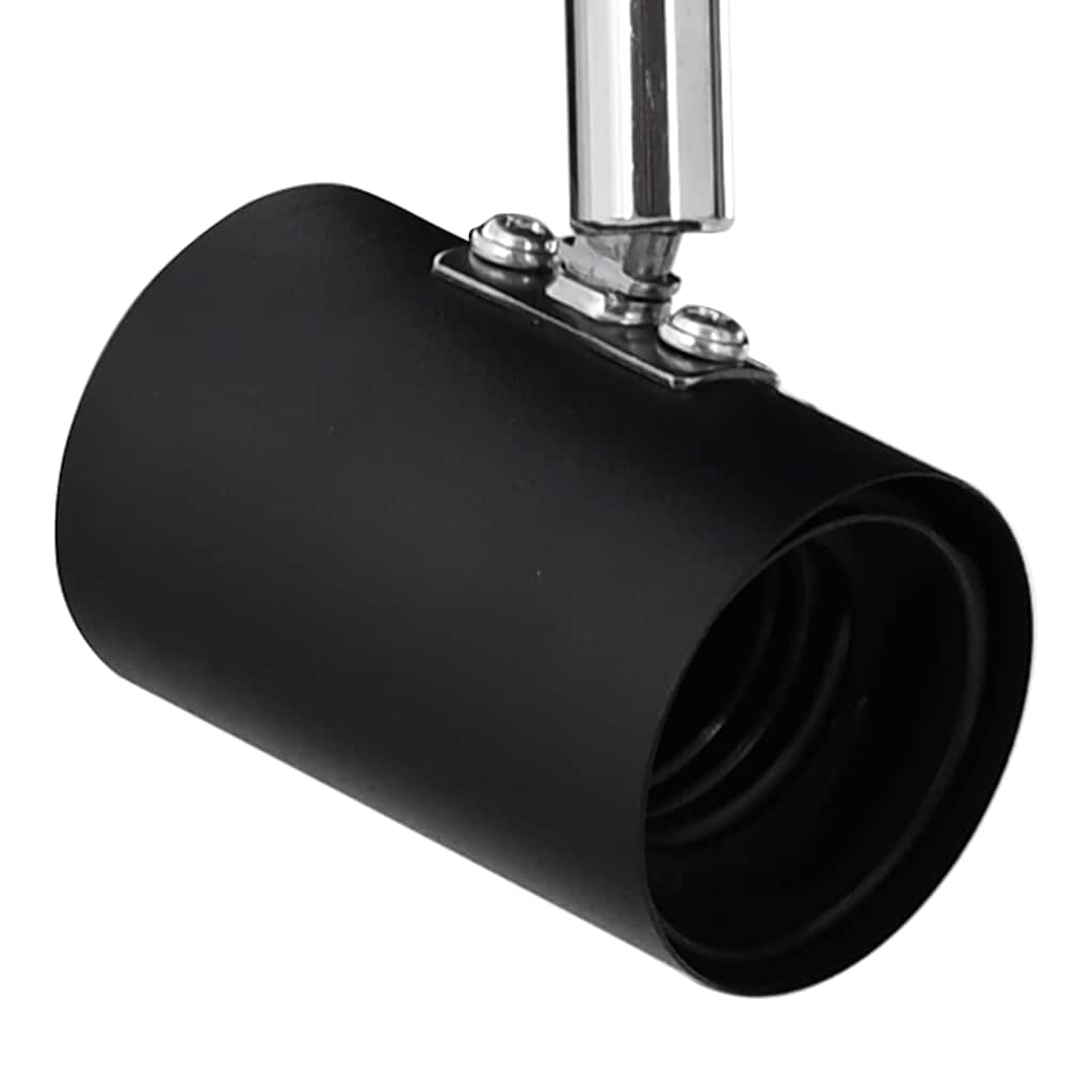 vidaXL Reflektor sufitowy Czarny 6,5 x 6 x 11,5 cm Metal
