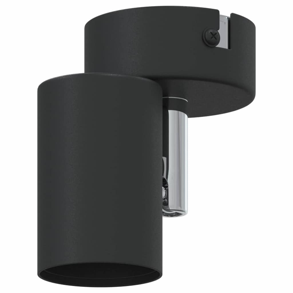vidaXL Reflektor sufitowy Czarny 6,5 x 6 x 11,5 cm Metal