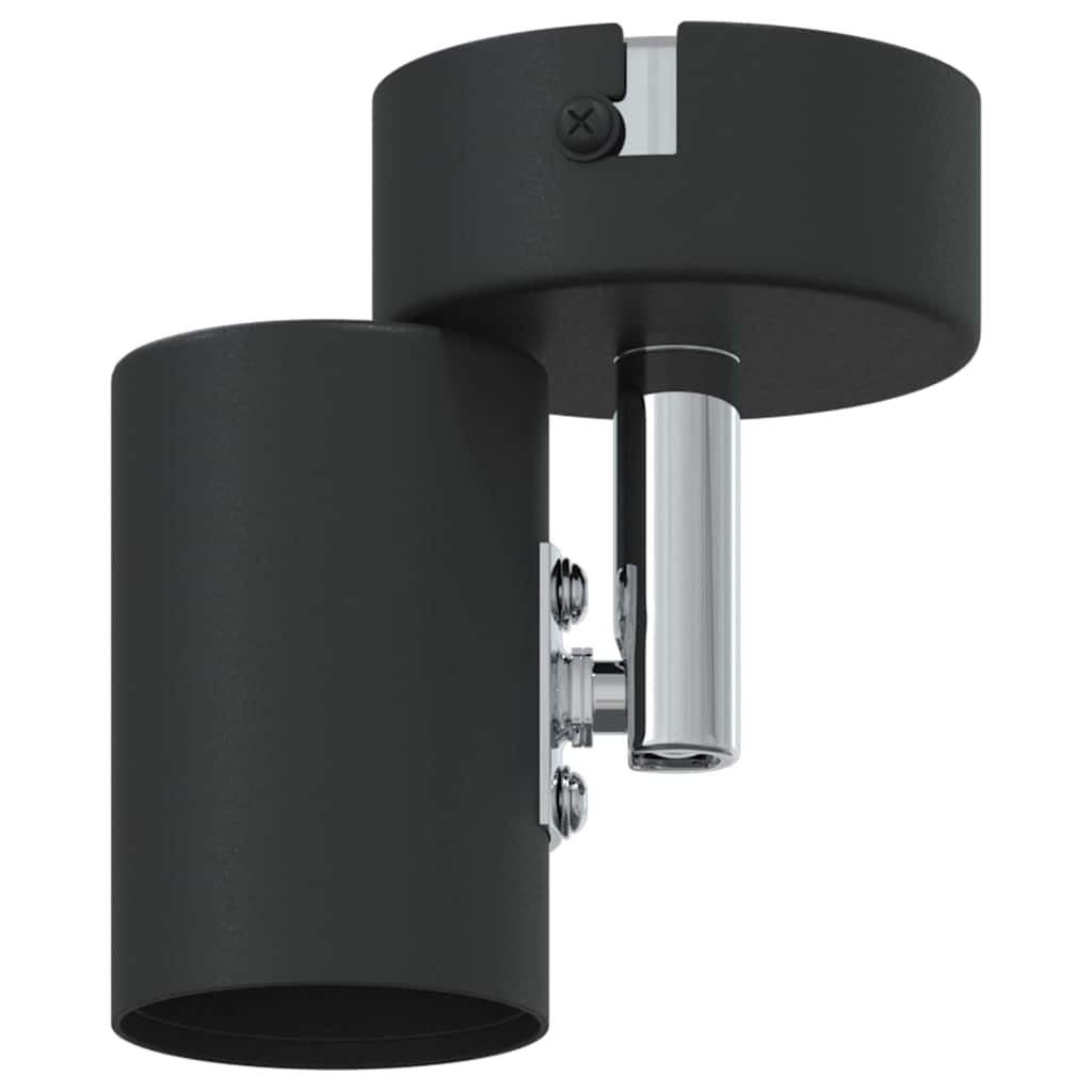 vidaXL Reflektor sufitowy Czarny 6,5 x 6 x 11,5 cm Metal