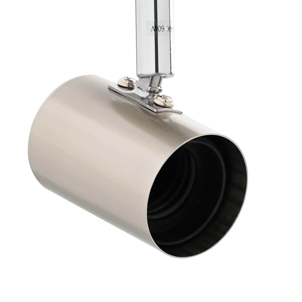 vidaXL Reflektor sufitowy Nikiel 6,5 x 6 x 11,5 cm Metal
