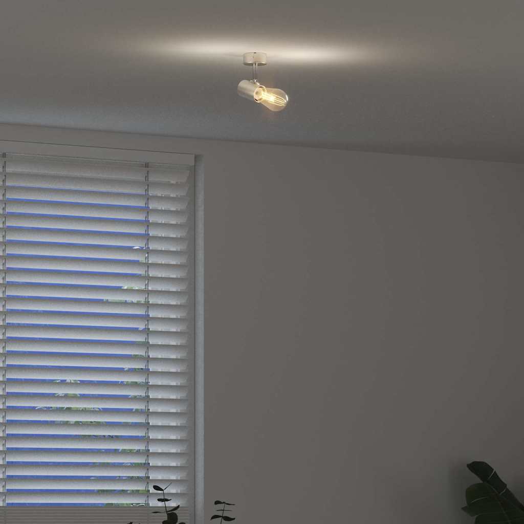 vidaXL Reflektor sufitowy Nikiel 6,5 x 6 x 11,5 cm Metal