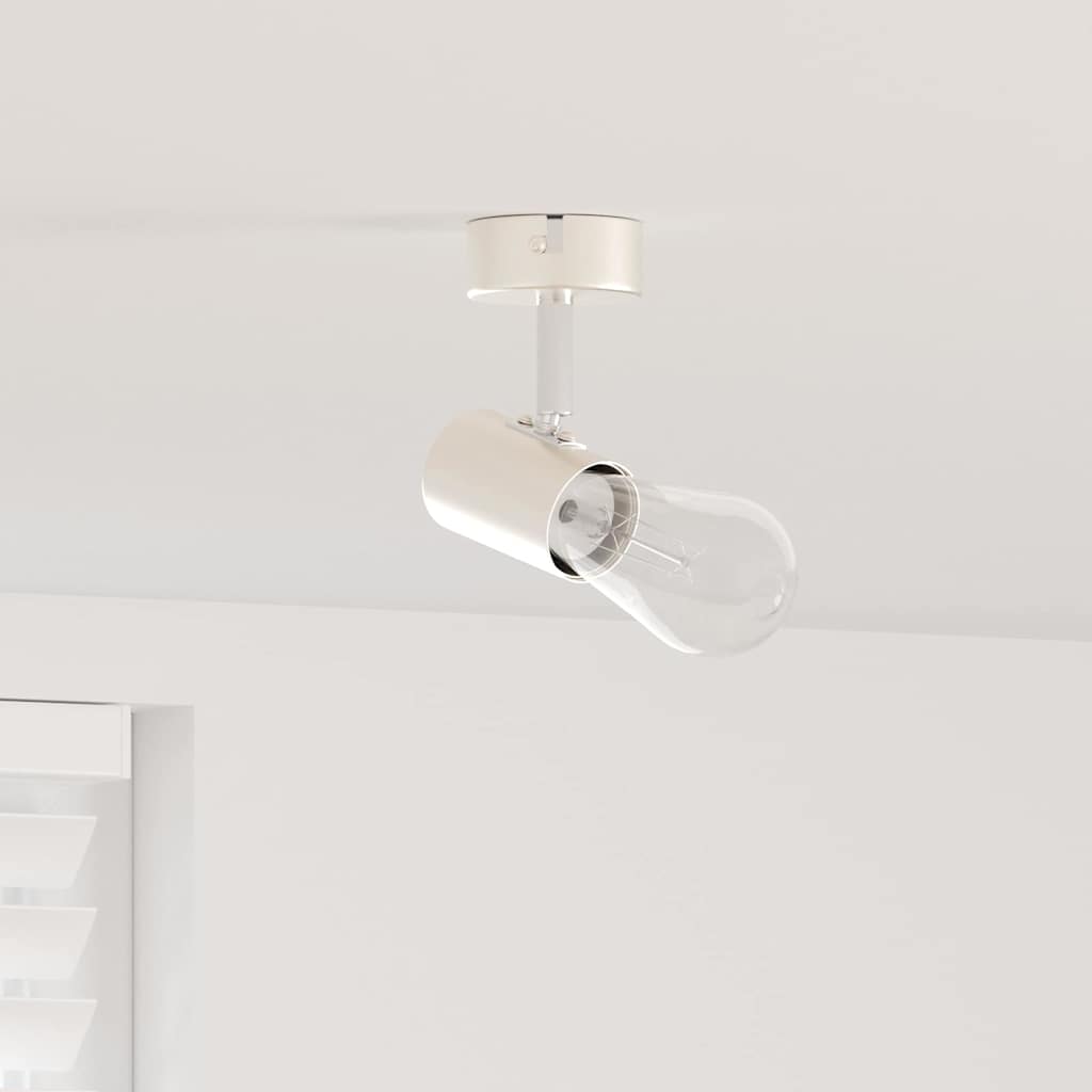 vidaXL Reflektor sufitowy Nikiel 6,5 x 6 x 11,5 cm Metal