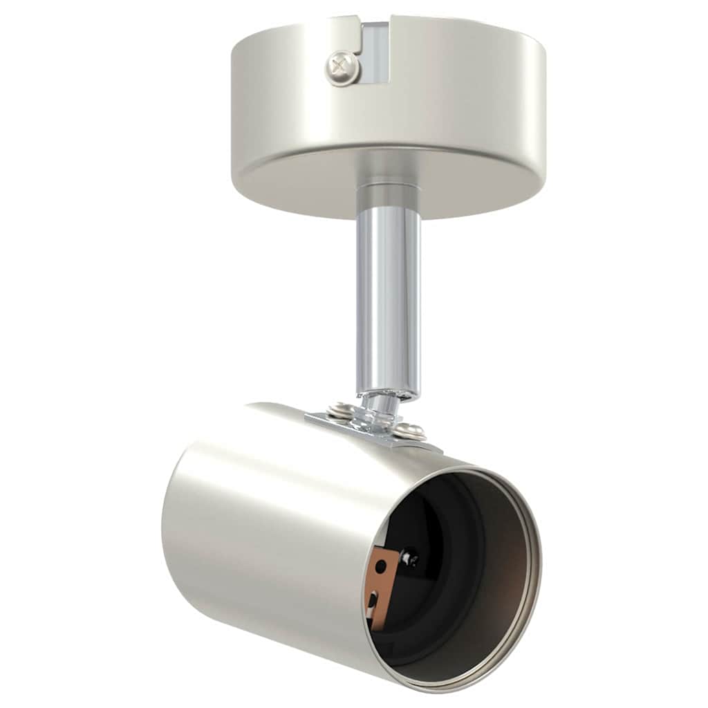 vidaXL Reflektor sufitowy Nikiel 6,5 x 6 x 11,5 cm Metal
